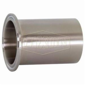 Dixon® 14WLMP-R1200 Light Duty Clamp Ferrule, 12 in Nominal, Clamp x Weld End Style, 316L Stainless Steel, Domestic