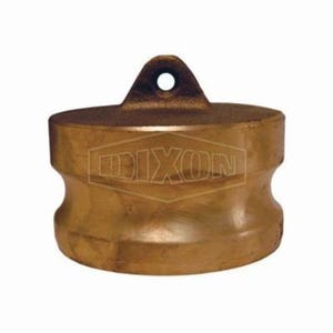 Dixon® 150-DP-BR Boss-Lock™ Type DP Cam and Groove Dust Plug, 1-1/2 in Nominal, Brass, Domestic