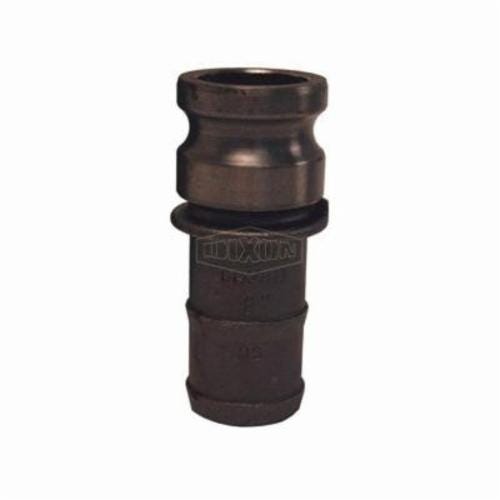 Dixon® 150-E-MI Boss-Lock™ Type E Cam and Groove Adapter, 1-1/2 in, Male Adapter x Hose Shank, Malleable Iron, Domestic