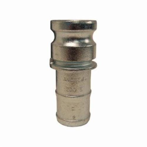 Dixon® 150-E-PM Boss-Lock™ Type E Cam and Groove Adapter, 1-1/2 in, Male Adapter x Hose Shank, Malleable Iron, Domestic