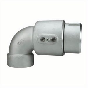 Dixon® 15030FXFMI00000 Single Plane Style 30 O-Ring Swivel Joint with Buna-N Seal, 1-1/2 in Nominal, FNPT End Style, Malleable Iron, Domestic