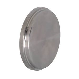 Dixon® 16AMP-R300SMS Bradford SMS Blank Cap, Series: 16AMP, 3 in Nominal, Tube, 0.2 in Thickness, 316 Stainless Steel, DN size 76