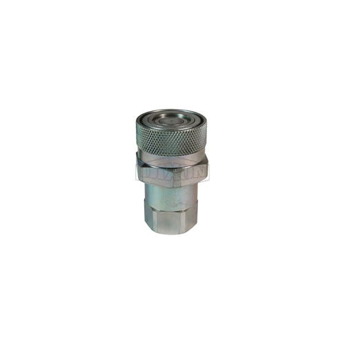 Dixon® 16VEPOF16 DQC VEP Female Coupler, 2-1/2-12 Nominal, Female O-Ring Boss™ End Style, Steel, Domestic