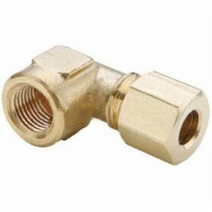 Dixon® 170C-0604 Compression Female 90° Elbow, 1/4 x 3/8 in, FNPT, Brass