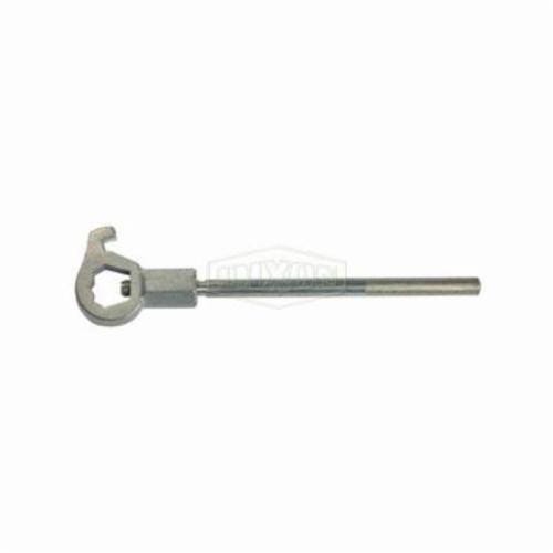 Dixon® 189 Heavy Duty Adjustable Hydrant Wrench, 18 in OAL, Steel, Plated