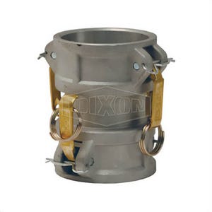 Dixon® 200-DD-AL Cam and Groove Spool Coupler, 2 in Nominal, Coupler End Style, Aluminum