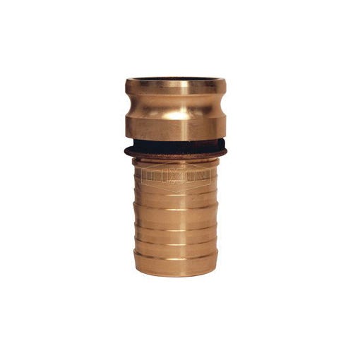 Dixon® 200-E-BR Boss-Lock™ Type E Cam and Groove Adapter, 2 in, Male Adapter x Hose Shank, Brass