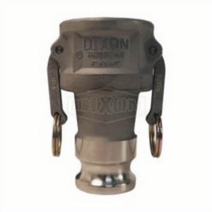 Dixon® 3025-DA-AL Type DA Cam and Groove Reducing Coupler, 2-1/2 x 3 in Nominal, Coupler x Adapter End Style, Aluminum, Domestic