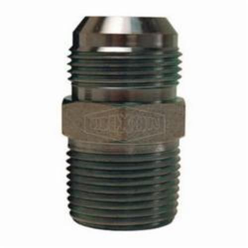Dixon® 2404-12-12 Adapter, 1-1/16-12 x 3/4-14 Nominal, 37° Male JIC Flare x Male NPTF, Steel