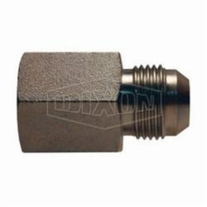 Dixon® 2405-12-16 2404 Adapter, 1-1/16-12 x 1-11-1/2 Nominal, 37°  Male JIC Flare x Male NPTF, Steel