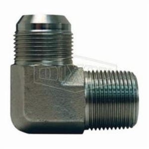 Dixon® 2501-10-12 Tube Elbow, 7/8-14 x 3/4-14 Nominal, 37°  Male JIC Flare x Male NPTF, Steel