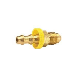 Dixon® 2860409C Hose Barb, 9/16-18 x 1/4 in Nominal, MUNF x Hose Barb, Brass, Domestic