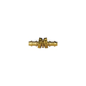 Dixon® 2960808CBC Hose Mender with Brass Cap, 1/2 in, Push-On Hose Barb, -40 to 212°F