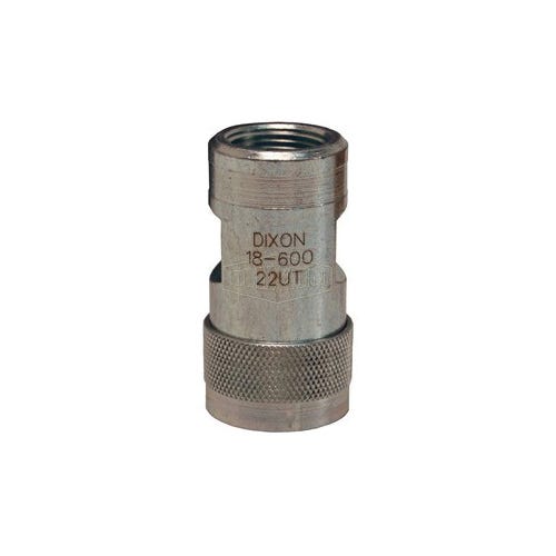 Dixon® 2AGF2-PV Pioneer Agricultural Poppet Valve Coupling, 1/4-18 Nominal, FNPT, Steel, Domestic