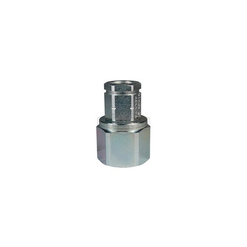 Dixon® 2CVVFM1415 DQC CVV European Interchange Female Coupler, M14 x 1.5 Nominal, Female Metric, Steel