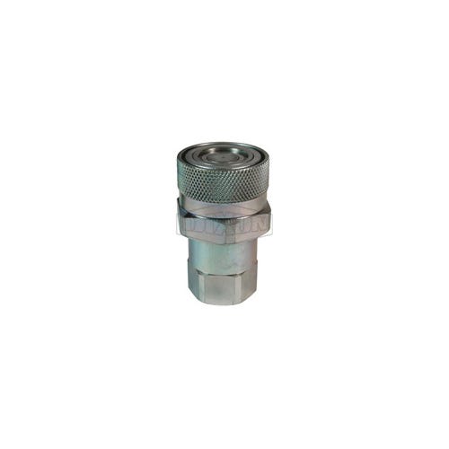 Dixon® 2VEPOF3 DQC VEP Female Coupler, 9/16-18 Nominal, Female O-Ring Boss™ End Style, Steel, Domestic