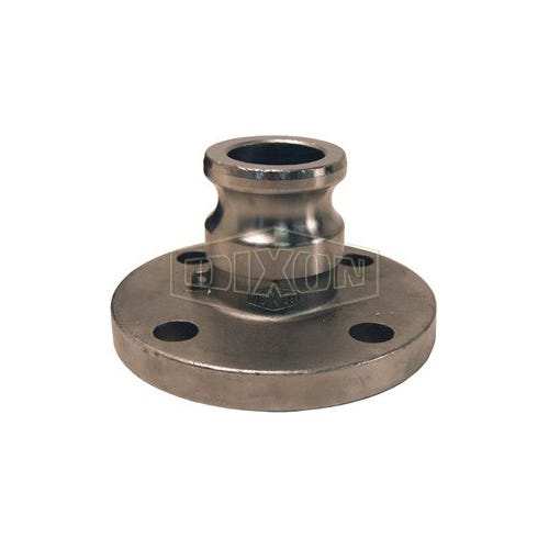 Dixon® 300-AL-SS Cam and Groove Adapter, 3 in, Adapter x Class 150 Flange, 316 Stainless Steel