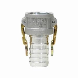 Dixon® 300-C-AL Type-C Cam and Groove Coupler, 3 in Nominal, Female Coupler x Hose Shank End Style, Aluminum, Domestic