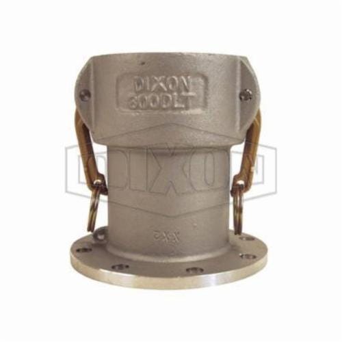 Dixon® 300-DLT-AL Cam and Groove Coupler, 3 in Nominal, Coupler x TTMA Flange End Style, Aluminum, Domestic