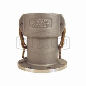 Dixon® 300-DLT-AL Cam and Groove Coupler, 3 in Nominal, Coupler x TTMA Flange End Style, Aluminum, Domestic