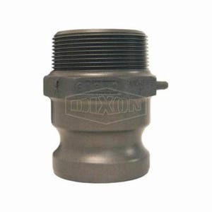 Dixon® 300-F-ALH Boss-Lock™ Type F Cam and Groove Adapter, 3 in, Male Adapter x MNPT, Aluminum, Domestic