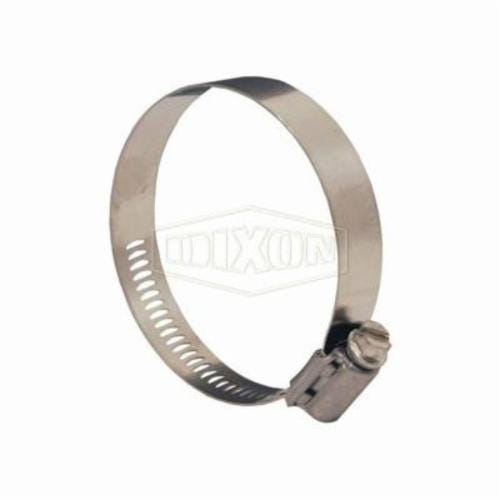 Dixon® Aero-Seal® 30040 Worm Gear Clamp, 2-4/64 to 3 in Clamp, Stainless Steel Band, 305 Stainless Steel Bolt, Domestic