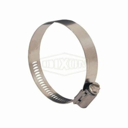 Dixon® Aero-Seal® 30056 Worm Gear Clamp, 3-4/64 to 4 in Clamp, Stainless Steel Band, 305 Stainless Steel Bolt, Domestic