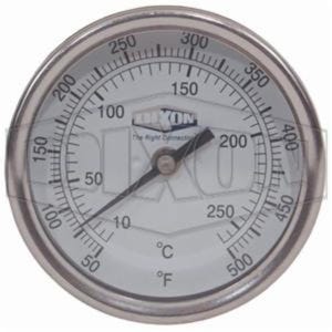 Dixon® 30090104 Model 30 Thermometer, 50 to 500°F, 1 % Accuracy, 1/2 in MNPT Connection