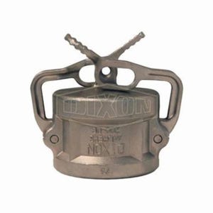 Dixon® 300DC-LSS Lockable Cam and Groove Dust Cap, 3 in, 316 Stainless Steel, Domestic