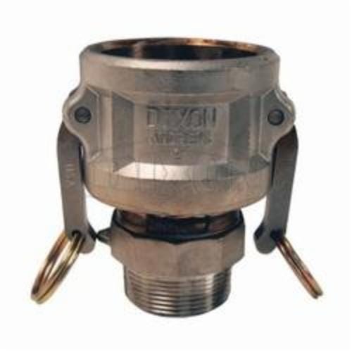 Dixon® 3020-B-AL Type B Cam and Groove Reducing Coupler, 2 x 3 in Nominal, Female Coupler x MNPT End Style, Aluminum