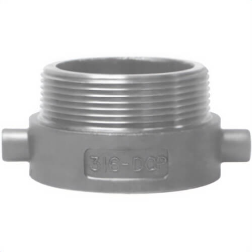 Dixon® 3 in in X 3 in in 316SS REDUCER ADAPTER FEM BSPP (3030RDSSAP)