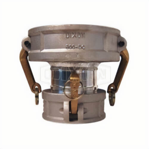 Dixon® 3040-DD-AL Cam and Groove Spool Coupler, 3 x 4 in Nominal, Coupler End Style, Aluminum, Domestic