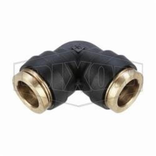 Legris by Dixon® 31026200DOT Push-In Union Elbow, 1/2 in Nominal, Tube, 250 psi Pressure, Composite, Domestic
