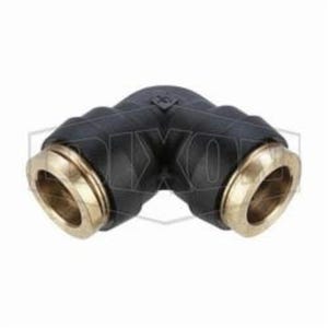 Legris by Dixon® 31026200DOT Push-In Union Elbow, 1/2 in Nominal, Tube, 250 psi Pressure, Composite, Domestic