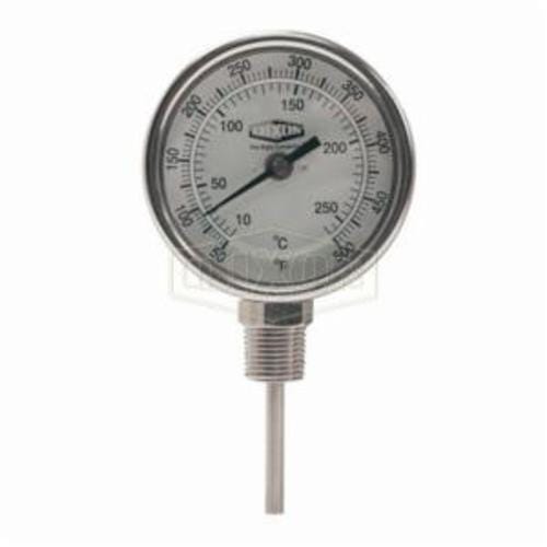 Dixon® 31040104 Model 31 Thermometer, 50 to 500°F, 1 % Accuracy, 1/2 in MNPT Connection