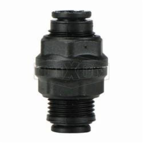 Legris by Dixon® 31160600 Bulkhead Push-In Union, 6 mm Nominal, Tube, 290 psi Pressure, Nylon, Domestic