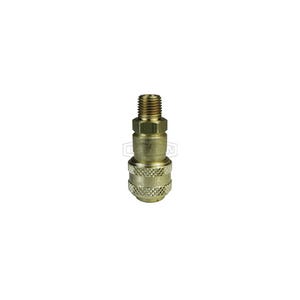 Dixon® 3DBM3-B Industrial Automatic Male Quick Disconnect Pneumatic Coupler, 3/8-19 Nominal, 300 psi Pressure, Brass