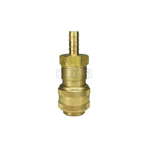 Dixon® 3DS2-B Industrial Quick Connect Coupler, 3/8 in Nominal, Quick Disconnect Coupler x Standard Hose Barb, 300 psi Pressure