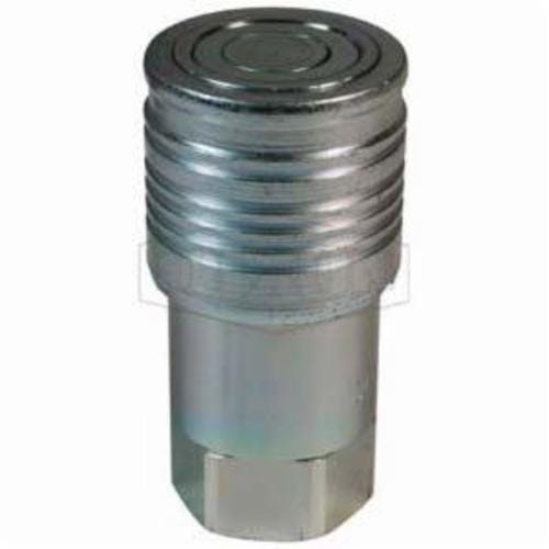 Dixon® 3HTF3 HT Series Flush Face Hydraulic Coupling, 3/8-18 Nominal, FNPT, Steel
