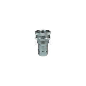 Dixon® 3KBF3-SS DQC K Interchange Female Coupler, 3/8 Nominal, Female BSPP, 316 Stainless Steel