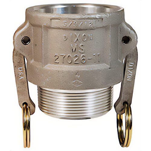 Dixon® 400-B-AL 4 in Alum Fem Coupler x Male NPT