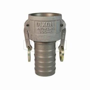 Dixon® 400-C-ALH Type-C Cam and Groove Coupler, 4 in Nominal, Female Coupler x Hose Shank End Style, Aluminum, Domestic