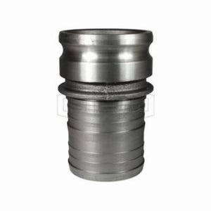 Dixon® 400-E-MI Boss-Lock™ Type E Cam and Groove Adapter, 4 in, Male Adapter x Hose Shank, Ductile Iron, Domestic