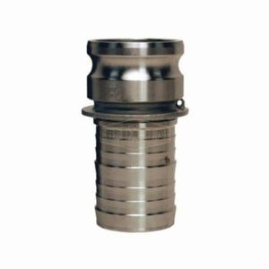 Dixon® 400-E-SS Boss-Lock™ Type E Cam and Groove Adapter, 4 in, Male Adapter x Hose Shank, 316 Stainless Steel, Domestic