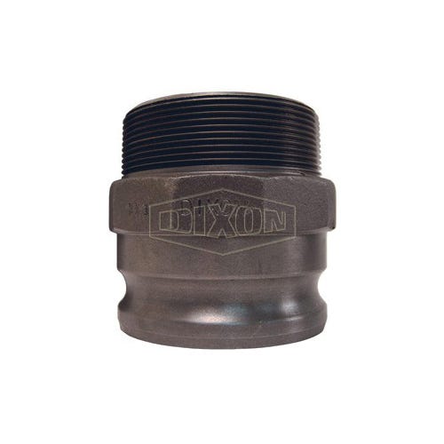 Dixon® 400-F-MI Boss-Lock™ Type F Cam and Groove Adapter, 4 in, Male Adapter x MNPT, Malleable Iron