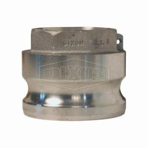 Dixon® 4030-A-AL Type A Cam and Groove Reducing Coupler, 3 x 4 in Nominal, Male Adapter x FNPT End Style, Aluminum, Domestic