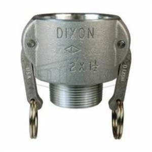 Dixon® 4030-B-AL Type B Cam and Groove Reducing Coupler, 3 x 4 in Nominal, Female Coupler x MNPT End Style, Aluminum