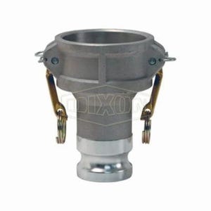 Dixon® 4030-DA-SS Type DA Cam and Groove Reducing Coupler, 3 x 4 in Nominal, Coupler x Adapter End Style, 316 Stainless Steel, Domestic