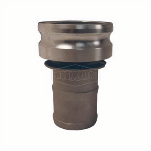 Dixon® 4030-E-AL Type E Cam and Groove Reducing Coupler, 4 x 3 in Nominal, Male Adapter x Hose Shank End Style, Aluminum, Domestic