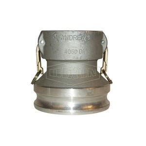 Dixon® 4050-DA-AL Type DA Cam and Groove Reducing Coupler, 4 x 5 in Nominal, Coupler x Adapter End Style, Aluminum
